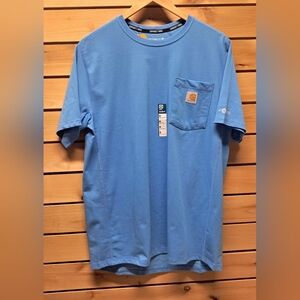 Carhartt Men's Light Blue Short Sleeve Tee
